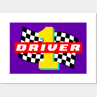 DRIVER #1 Posters and Art